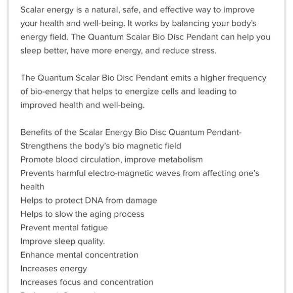 Quantum Energy Pendant Glass - Picture 4 of 8